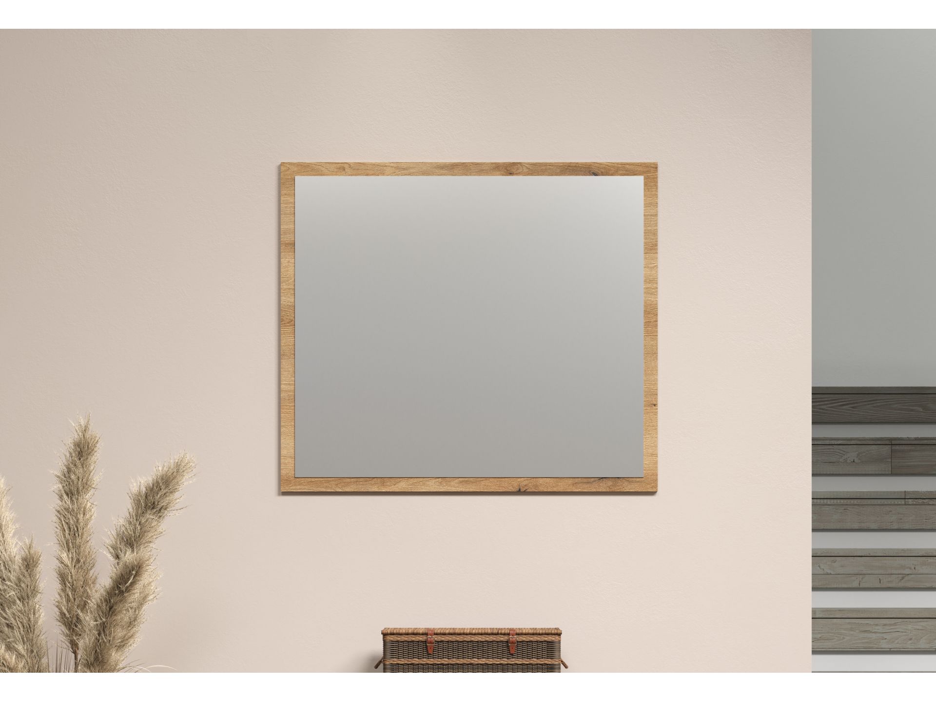 trendteam Esteban Wandspiegel Coast Evoke Eiche