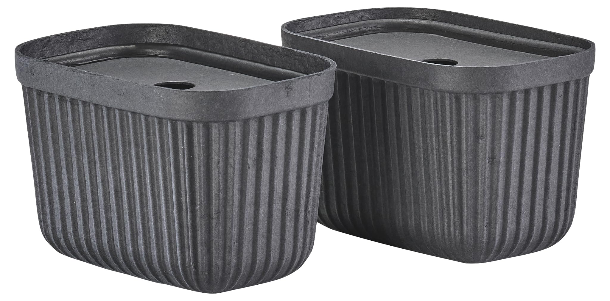 Zone Denmark Pulp Aufbewahrungsbox Braun 2er 23x15x15 cm