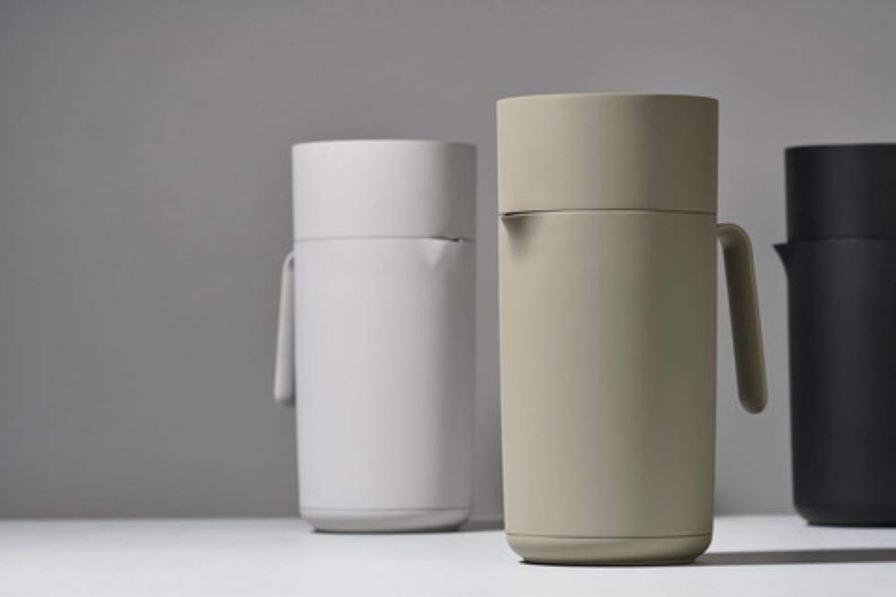 Zone Denmark Singles Thermoskanne 1 Liter Braun Glas