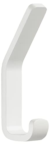 Zone Denmark Rim Doppelhaken 4x2x11,5 cm weiß Aluminium