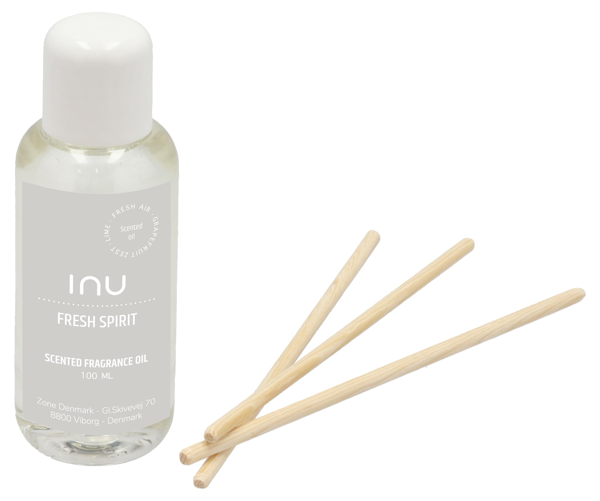 Zone Denmark Inu Duftzerstäuber Refill Fresh Spirit 100 ml Sticks