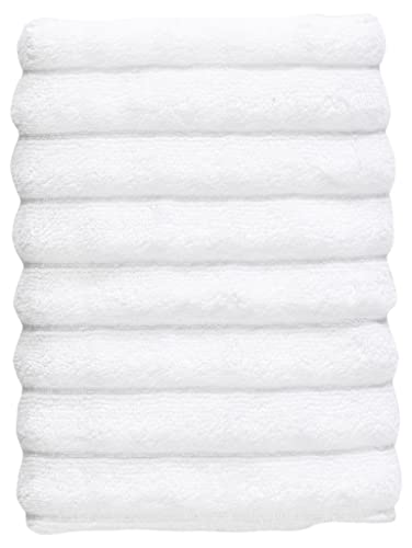 Zone Denmark Inu Handtuch 50x70 Weiß Bio-Baumwolle