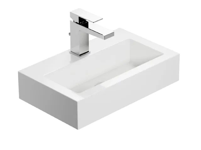 Treos Serie 700 Waschbecken 460x280 weiß Aufsatz/Wand