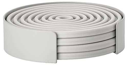 Zone Denmark Rocks Untersetzer 4er Set Silikon Warm Grey