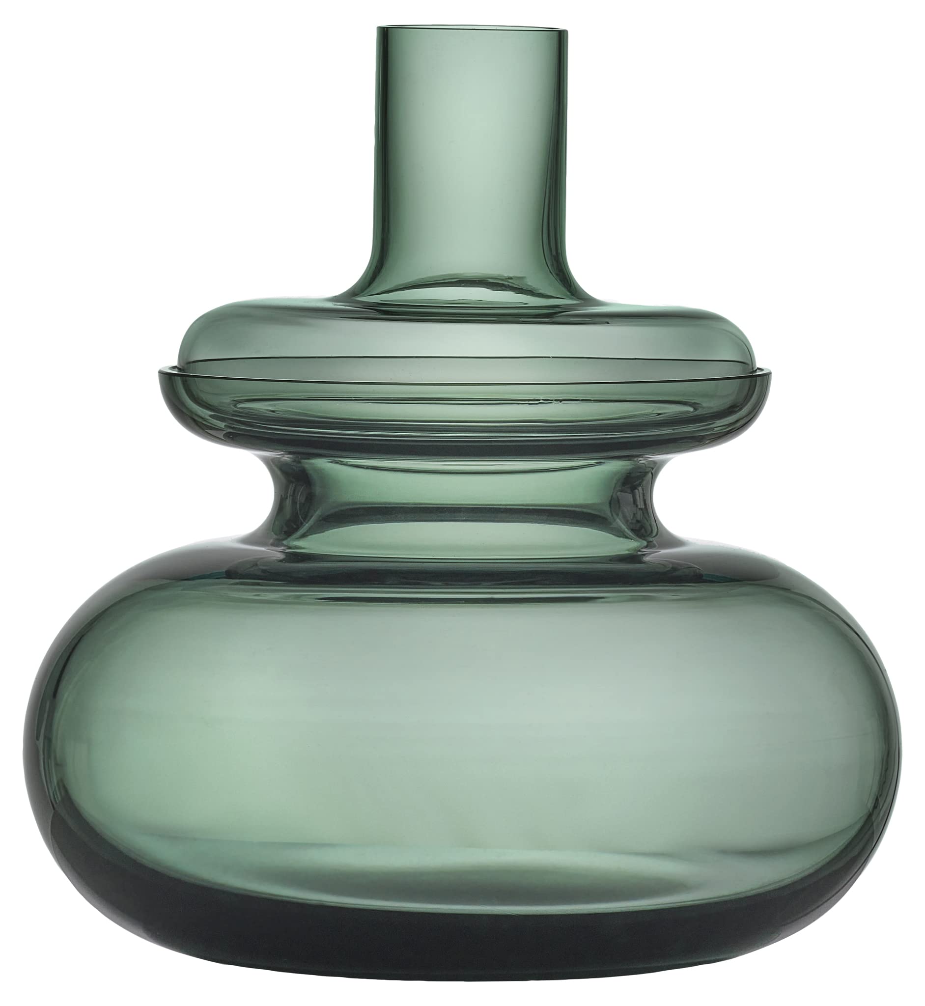 Zone Denmark Inu Vase Moosgrün 25 cm Mundgeblasen 2-tlg.
