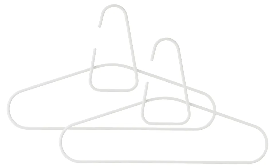 Zone Denmark A-Collection A-Hanger Kleiderbügel Weiß 2er Set