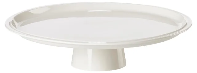 Zone Denmark Eau Tortenplatte Porzellan Offwhite Ø 32 cm