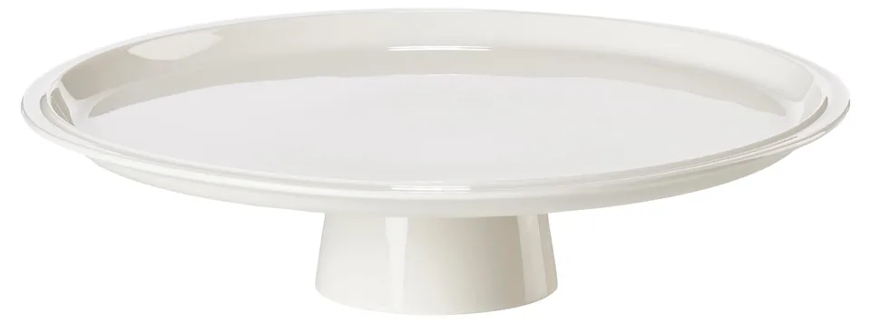 Zone Denmark Eau Tortenplatte Porzellan Offwhite Ø 32 cm