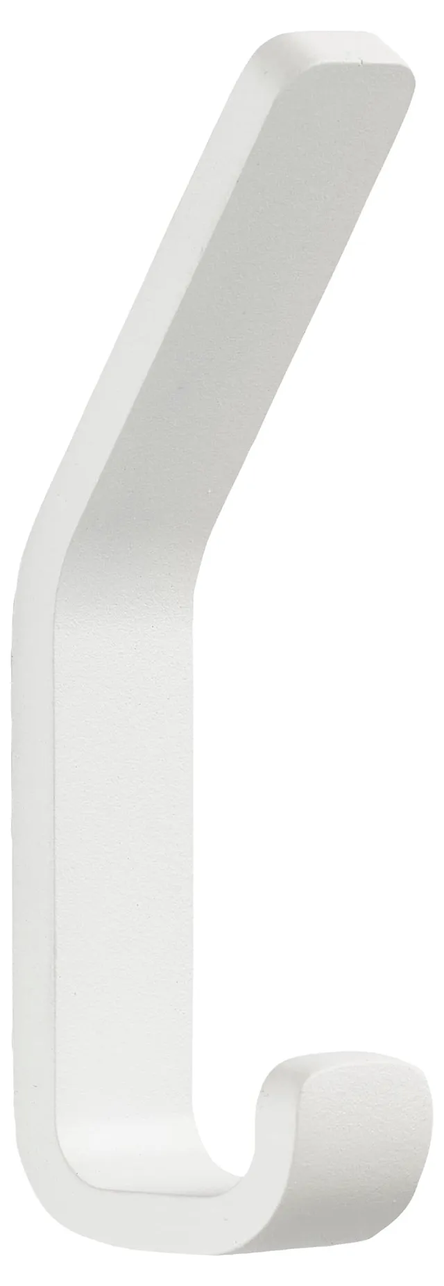 Zone Denmark Rim Doppelhaken 4x2x11,5 cm weiß Aluminium