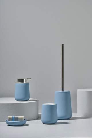 Zone Denmark Nova WC-Bürste Blue Fog Porzellan 37 cm