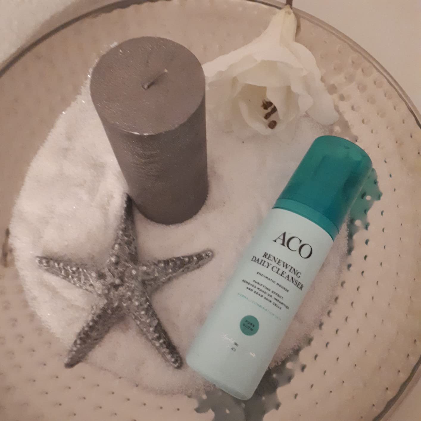ACO Pure Glow Renewing Daily Cleanser Schaum 150 ml BHA