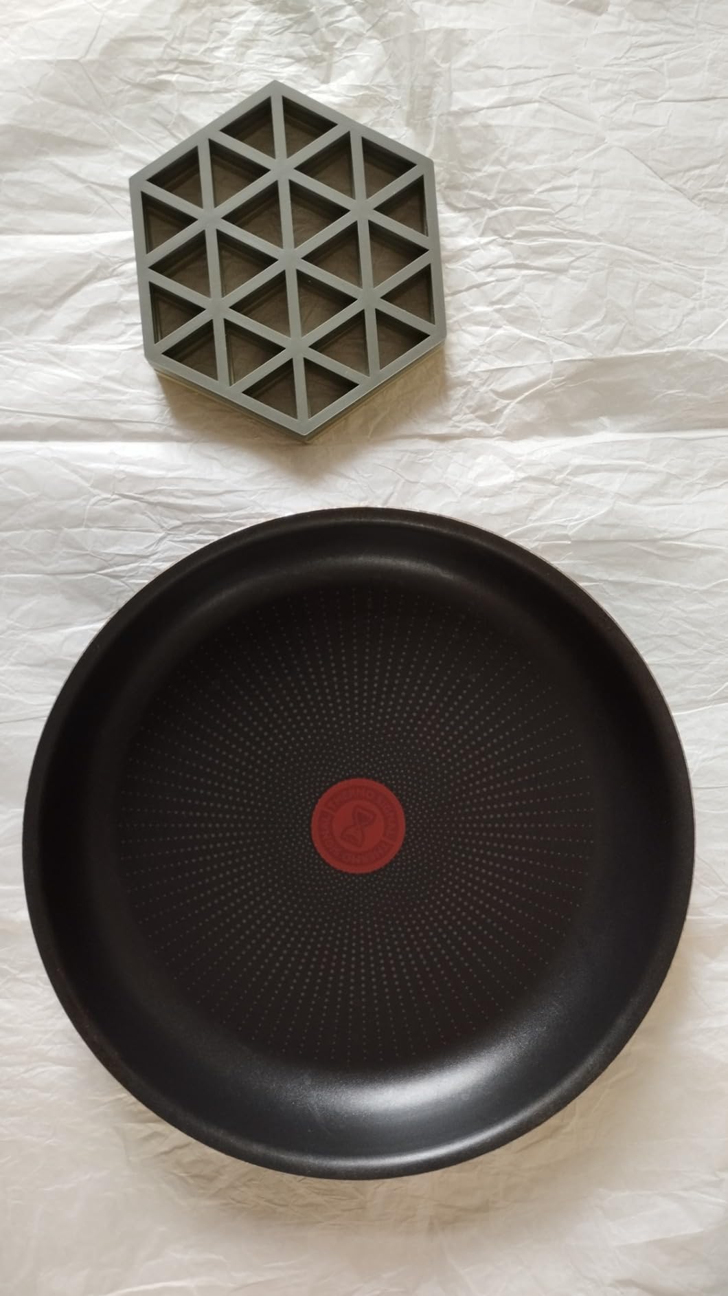 Zone Denmark Triangles Topfuntersetzer Silikon 3er Rot