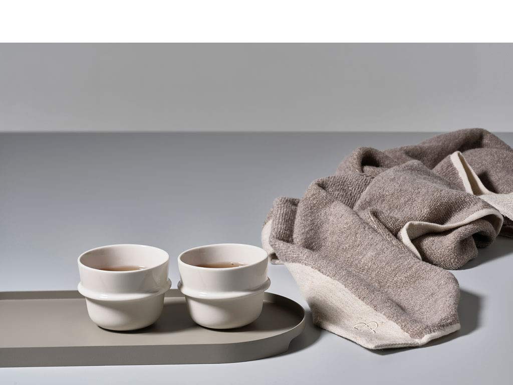 Zone Denmark Singles Serviertablett Metall 35x23 Khaki