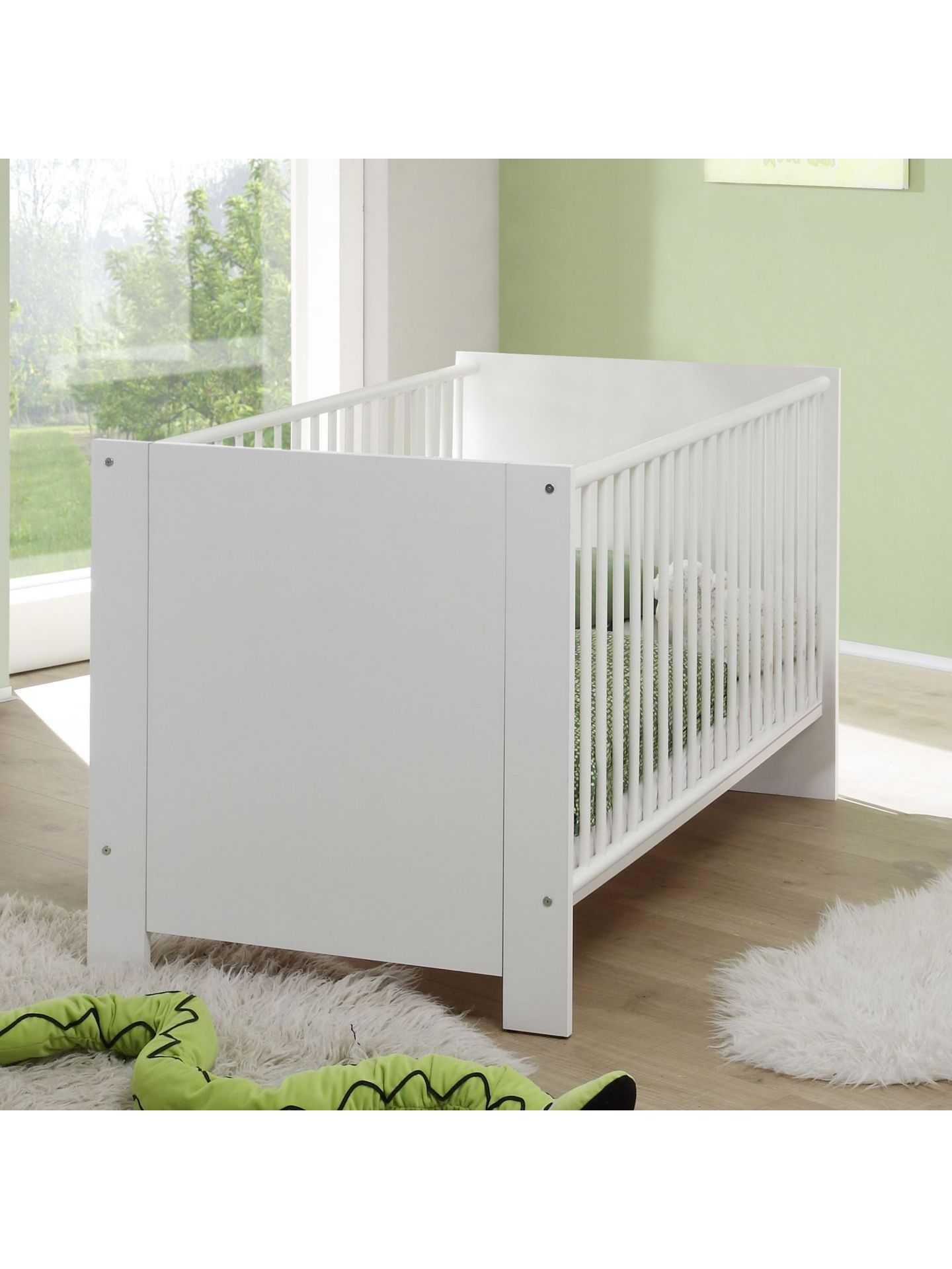 trendteam Olivia Kinderbett weiß Dekor