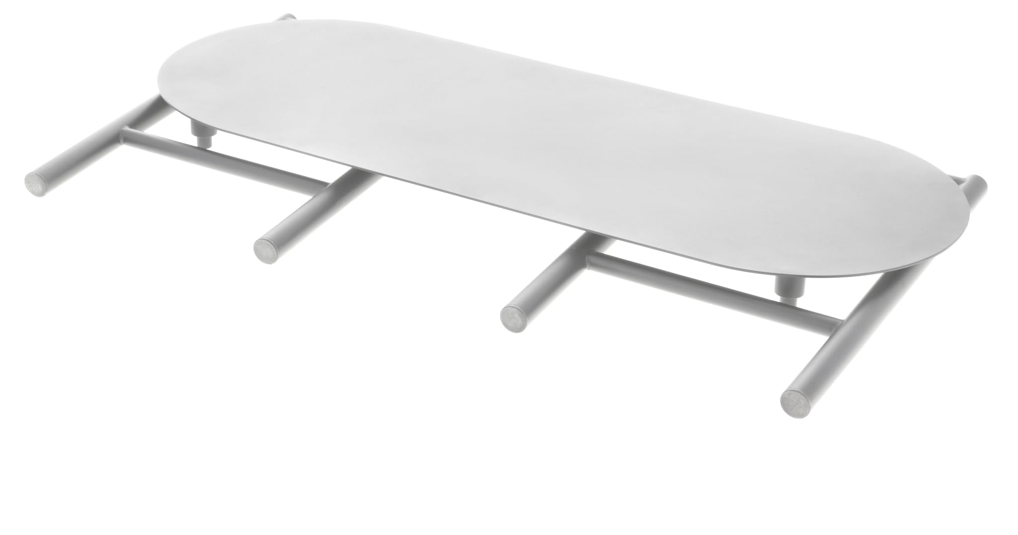 Zone Denmark Disc Balkonbank Soft Grey 90 cm klappbar