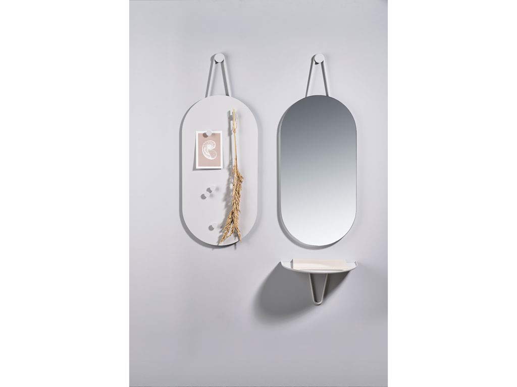 Zone Denmark A-Collection A-Bulletin Board Magnettafel 60x30 Soft Grey