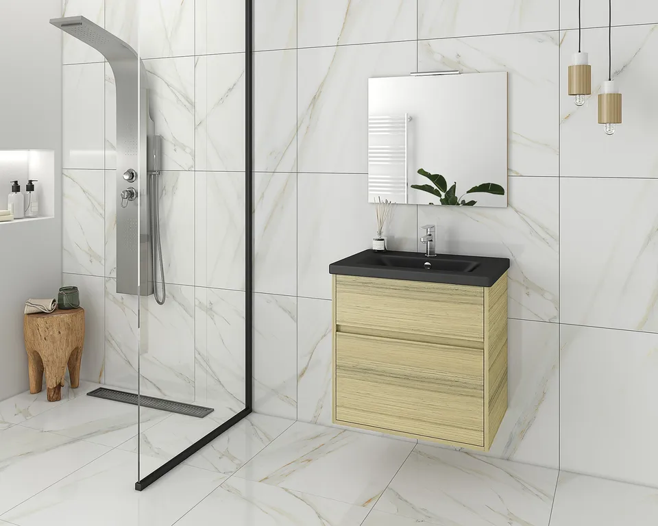 DROP Martinidis Instinct 65 Waschtischunterschrank Natural Oak