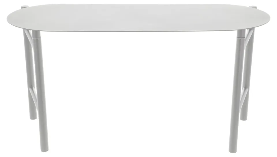 Zone Denmark Disc Balkonbank Soft Grey 90 cm klappbar