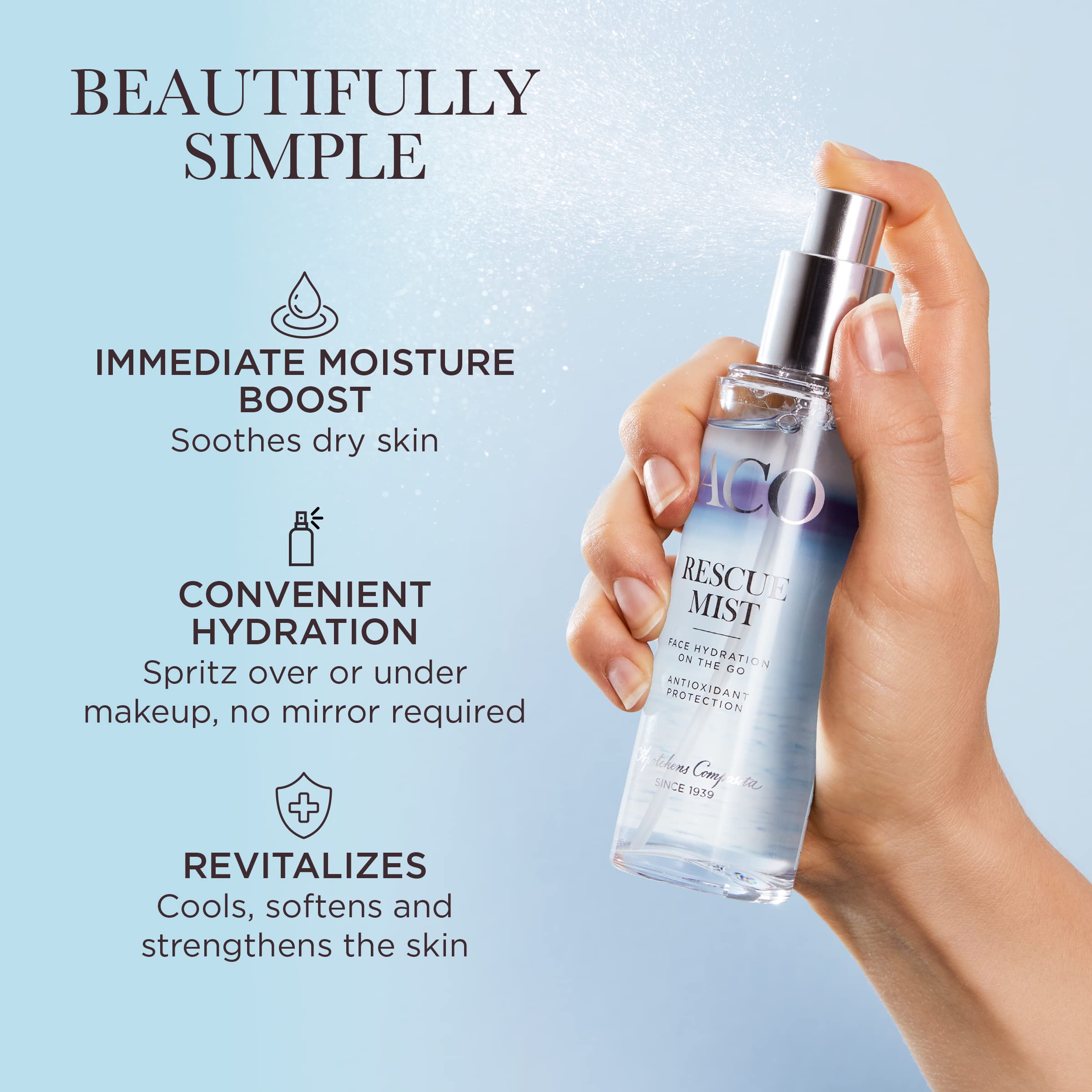 ACO Everyday Heroes Rescue Mist Gesichtsspray 75 ml Vitamin C