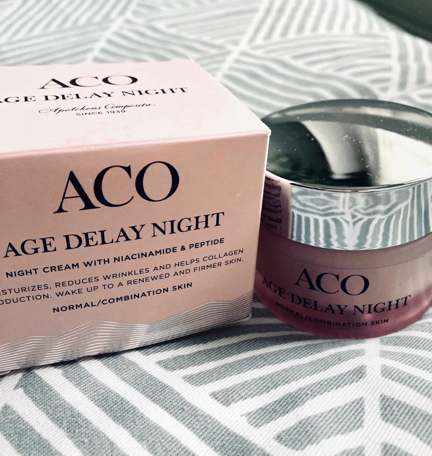 ACO Age Delay Night Cream Nachtcreme 50 ml normale Haut