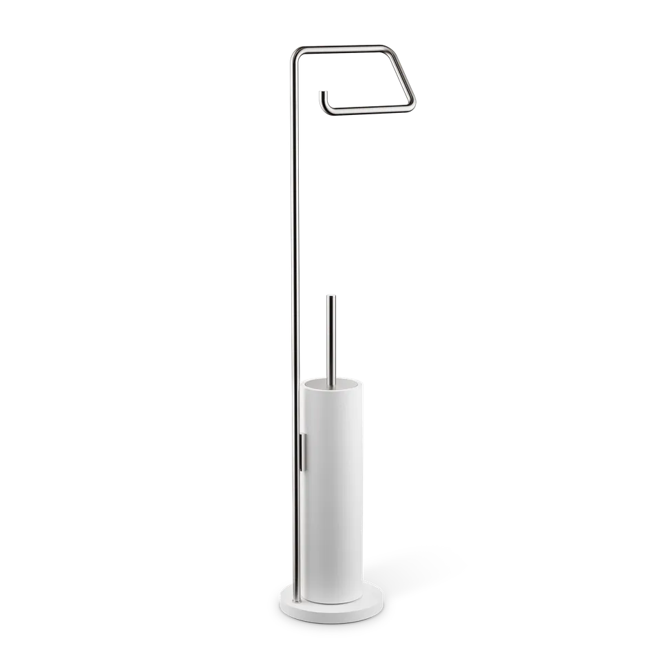 Decor Walther Stone SBK WC Bürstengarnitur Weiß Matt Chrom