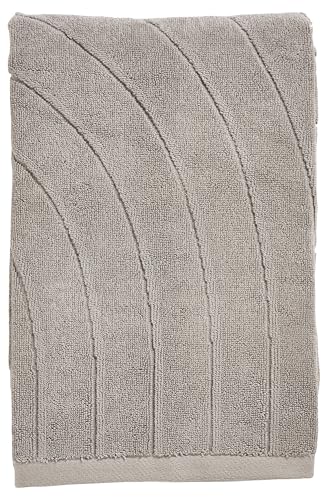 Zone Denmark Time Badehandtuch 70x140 Soft Grey Baumwolle