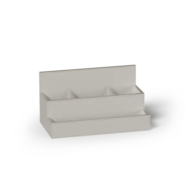 Decor Walther Brownie Storage Kosmetikbehälter Sand Leder