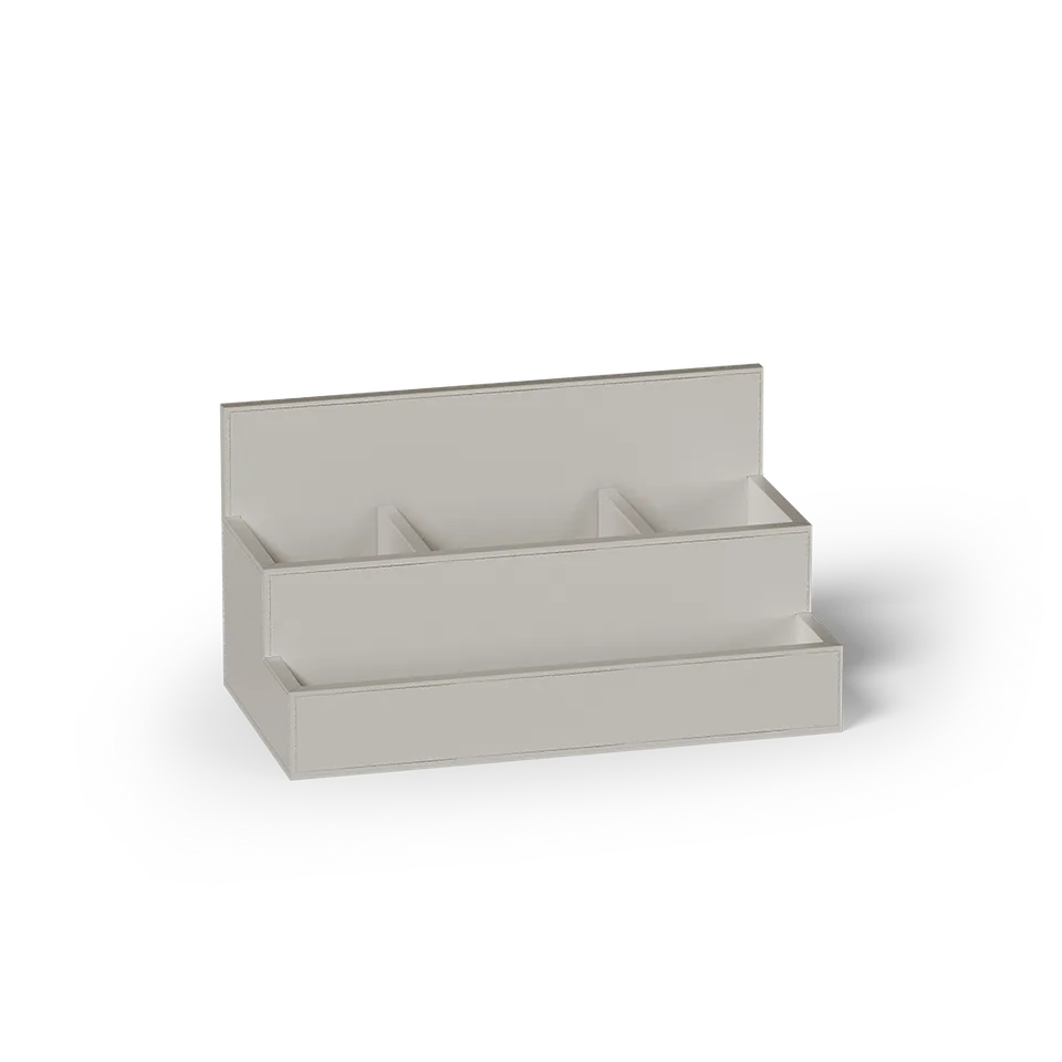 Decor Walther Brownie Storage Kosmetikbehälter Sand Leder