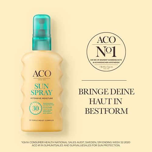 ACO Sun Intensive Moisture LSF 30 Sonnenspray 175 ml wasserfest