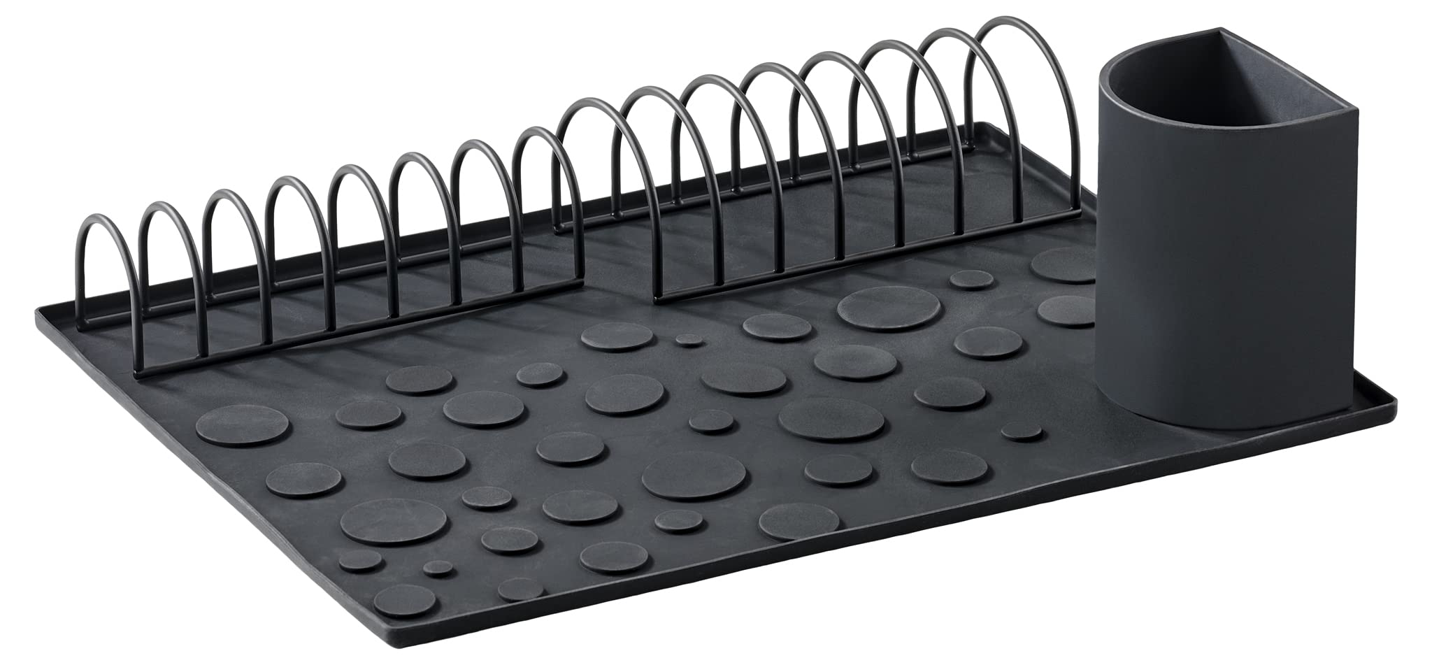 Zone Denmark DIISH Abtropfunterlage-Set Silikon Black 45 cm