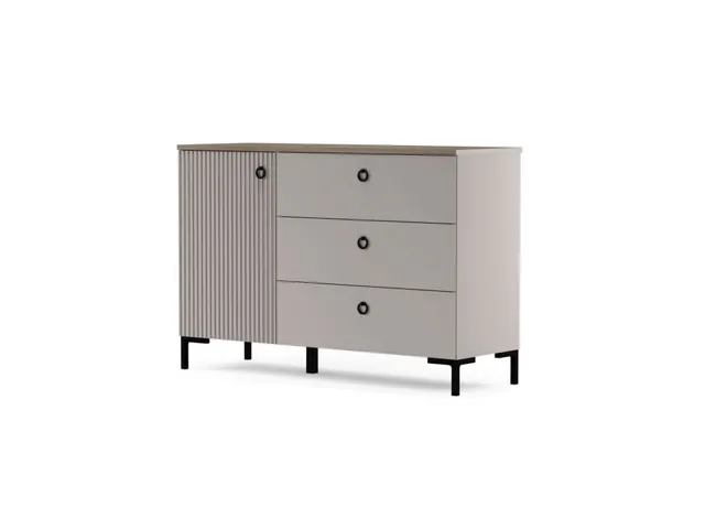 trendteam Lucrezia Sideboard Cashmere Silverjack Eiche