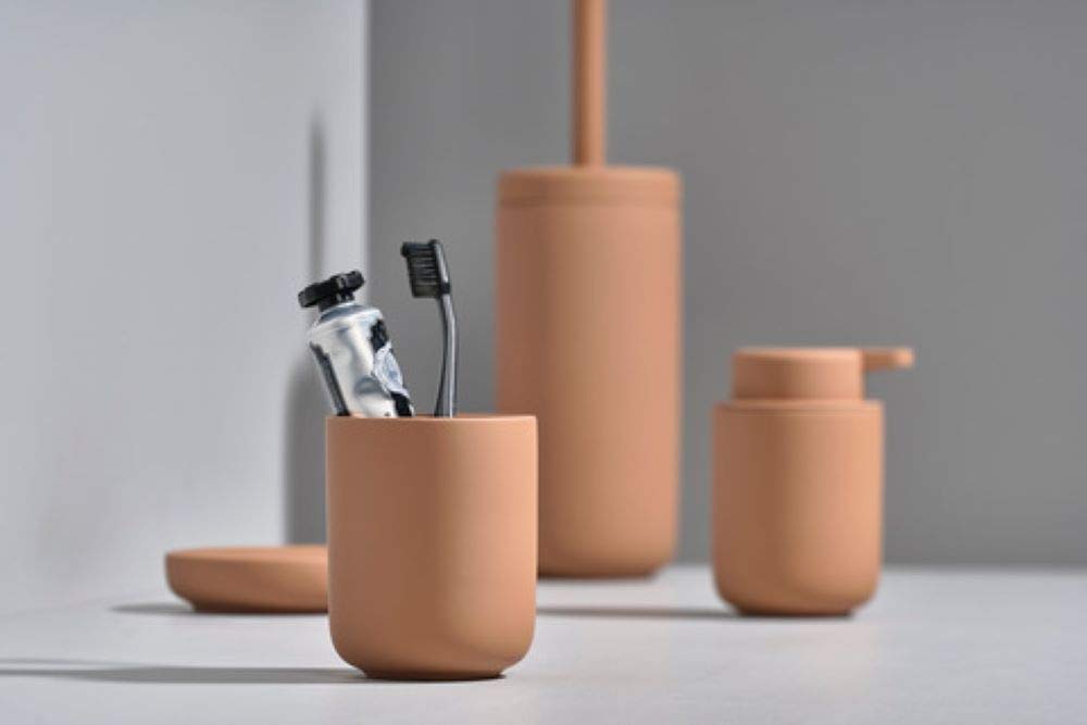Zone Denmark UME Seifenspender Steingut Amber Soft Touch