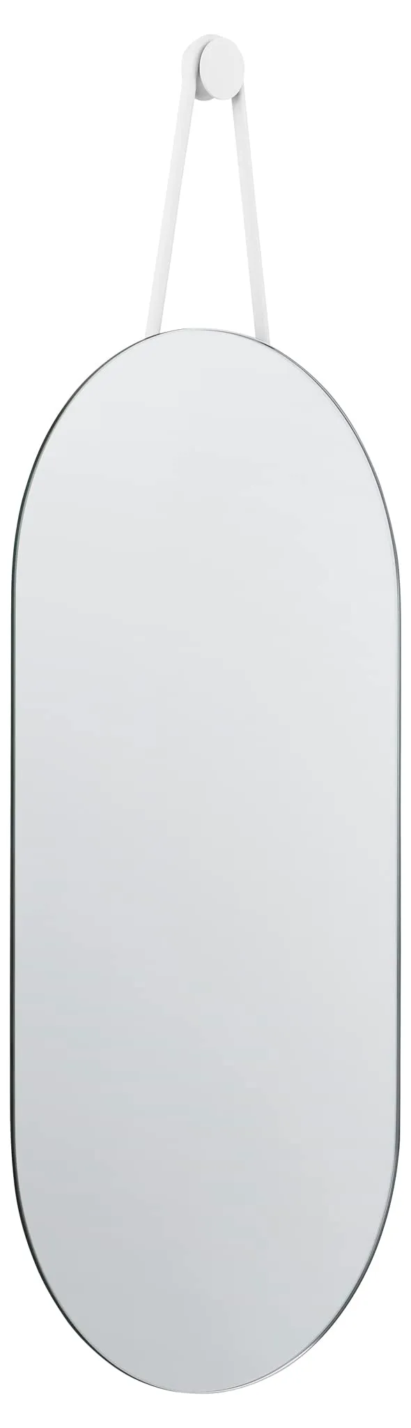 Zone Denmark A-Wall Wandspiegel White oval 60x30 cm