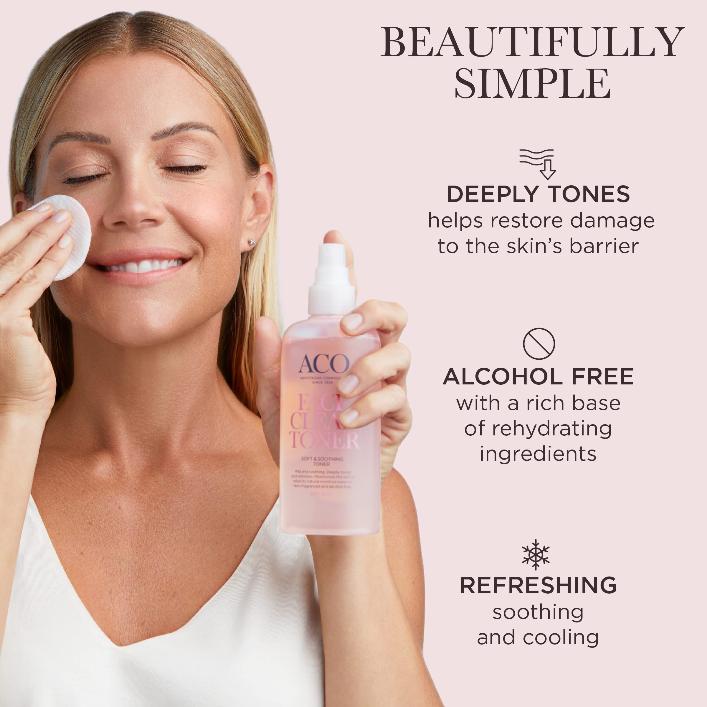ACO Everyday Heroes Toner Gesichtswasser 200 ml Parfümfrei