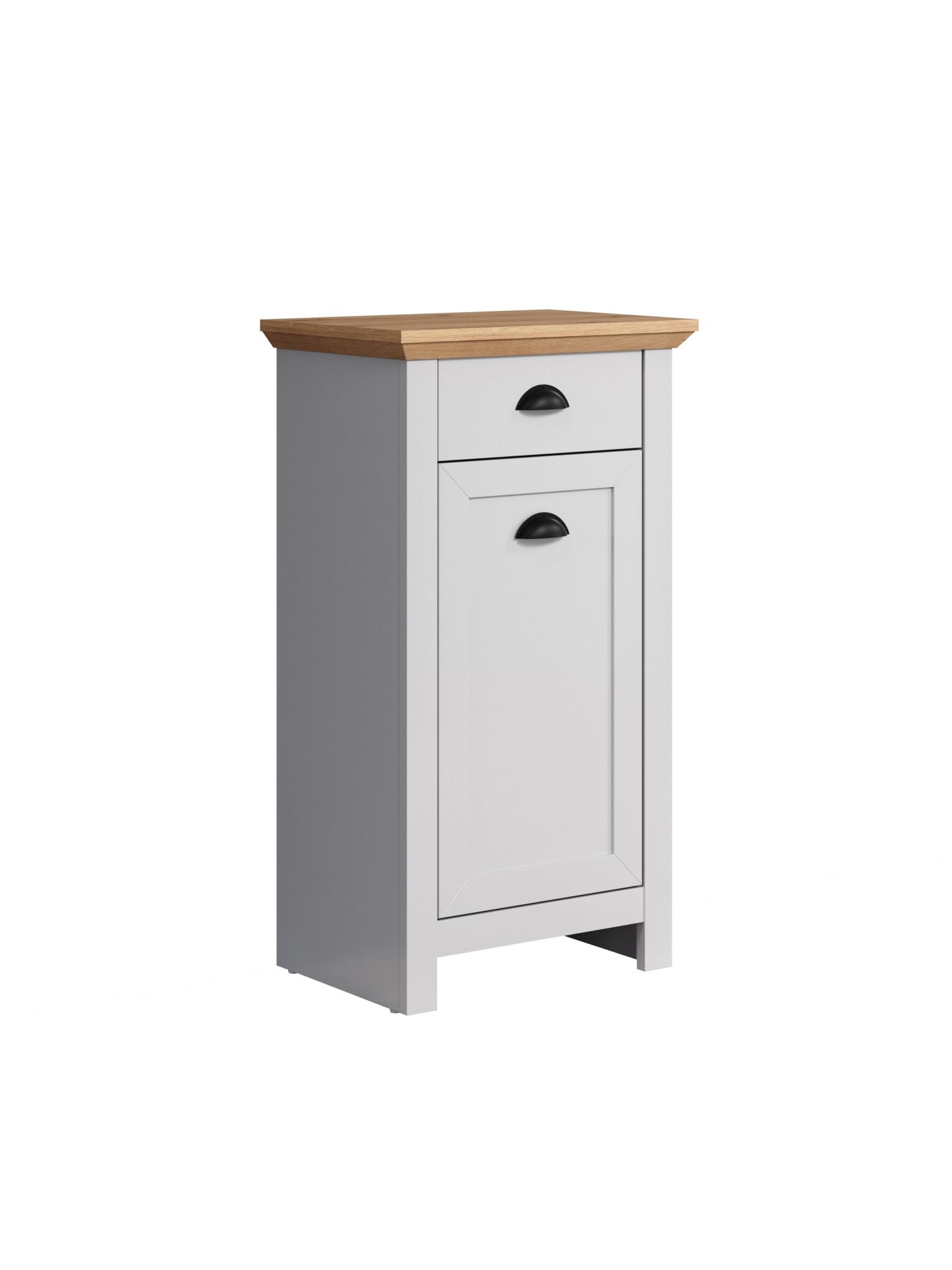 trendteam Landside Standschrank lichtgrau Artisan Oak