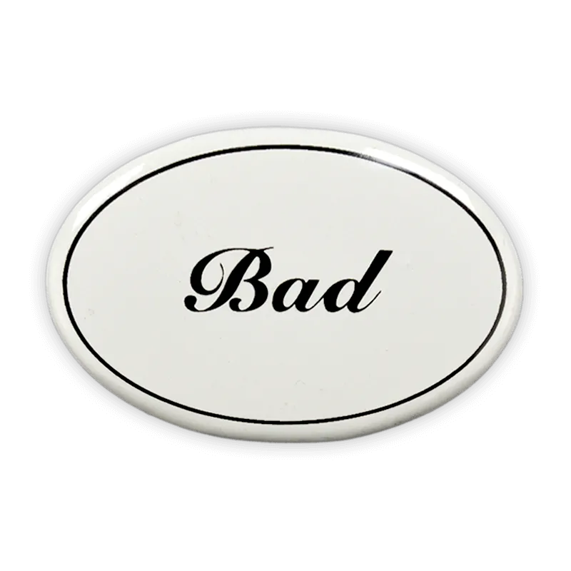 Münder Email Lagerschilder Bad Emailschild 6x4 cm