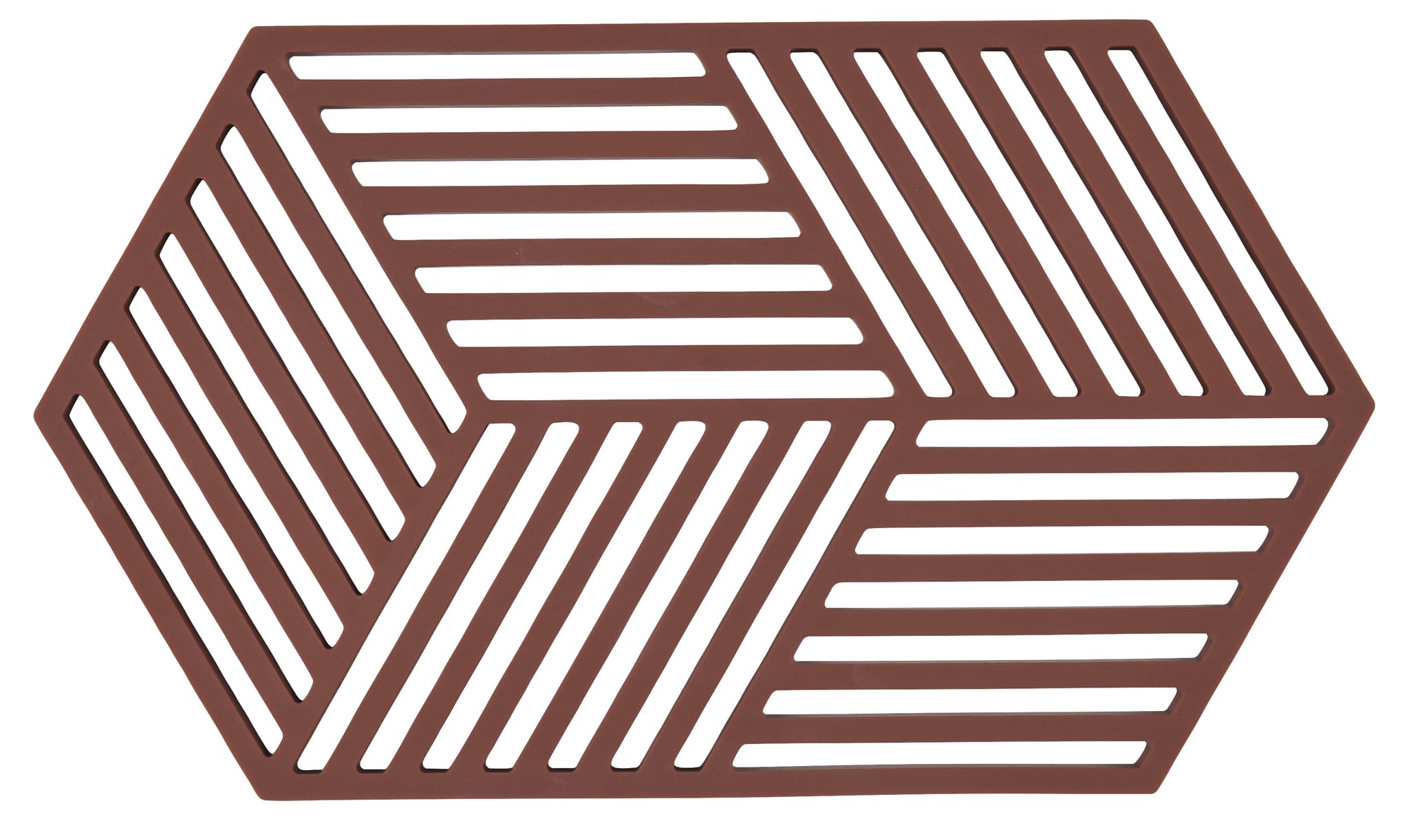 Zone Denmark Hexagon Topfuntersetzer Silikon Desert 16x14