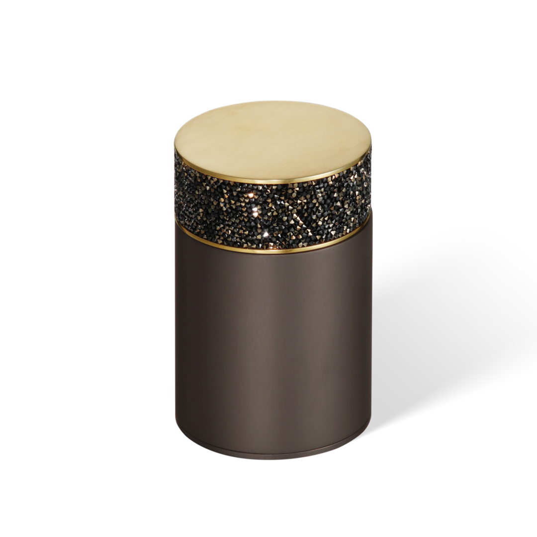 Decor Walther Rocks BMD 1 Dose Gold matt 24 Karat Swarovski