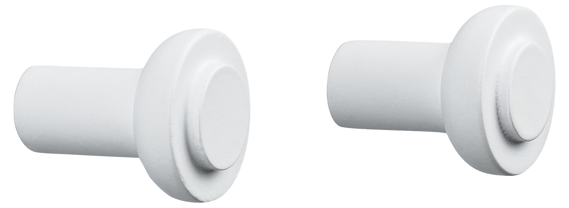 Zone Denmark Sensu Wandhaken Birkenholz Schwarz Ø 2,5 cm 2 Stück