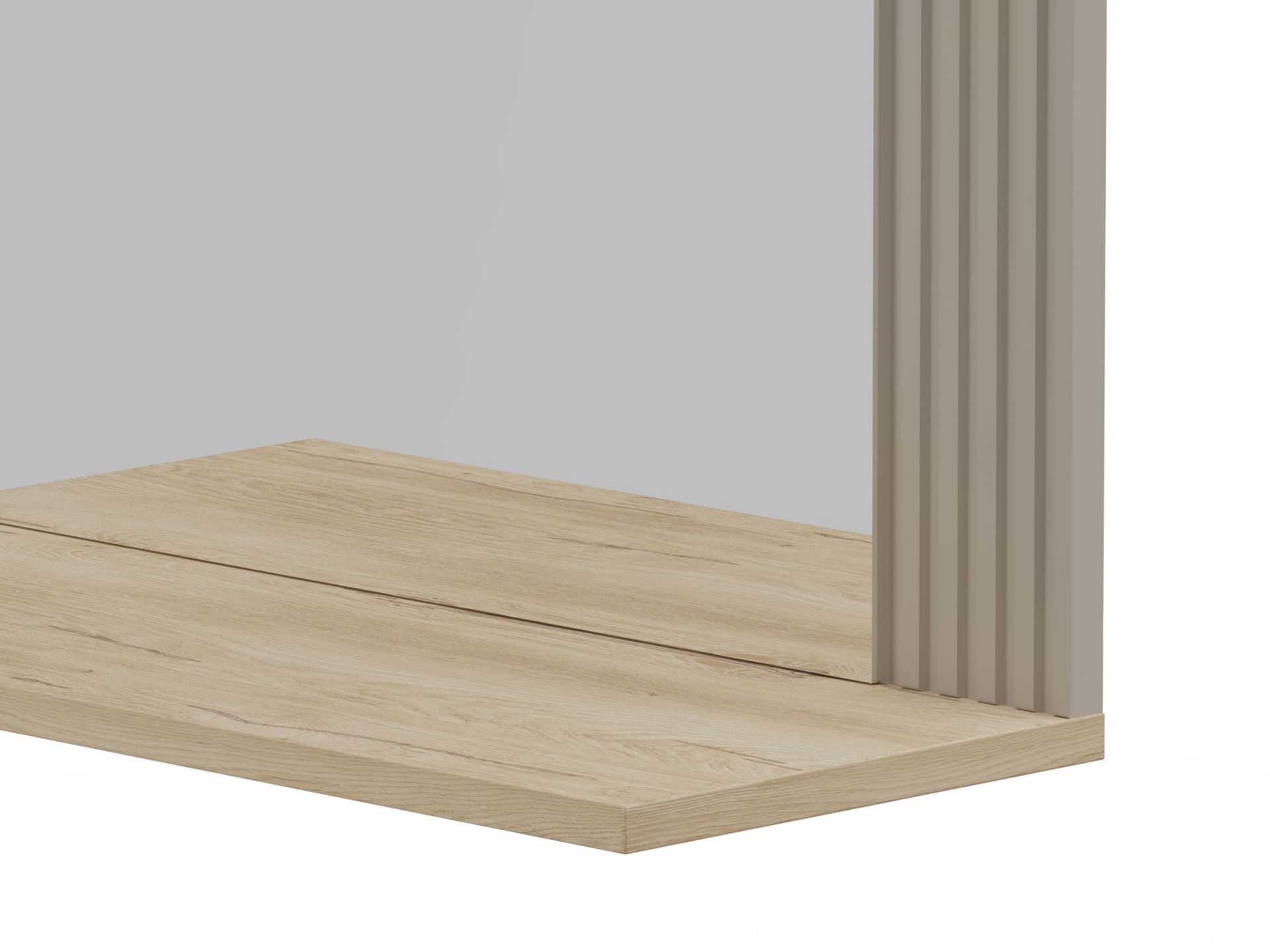 trendteam Lucrezia Wandspiegel mit Ablage Cashmere Eiche