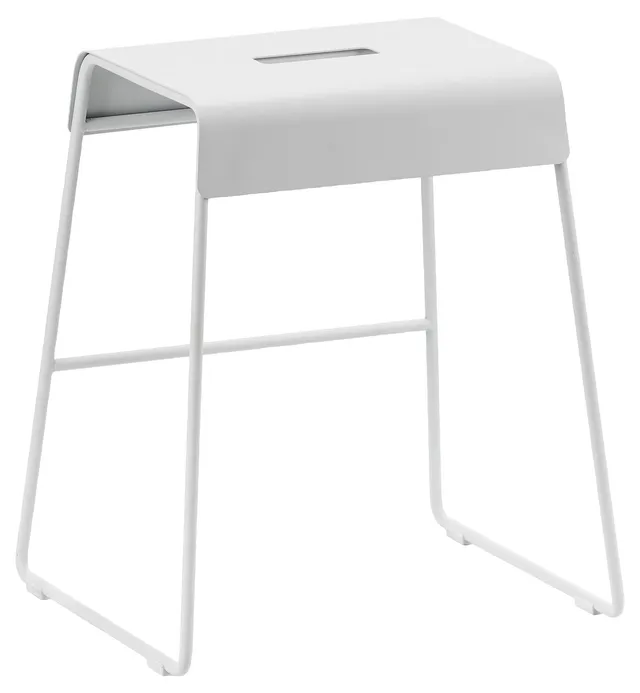 Zone Denmark A-Stool Hocker Soft Grey 39 cm Stahl 110 kg