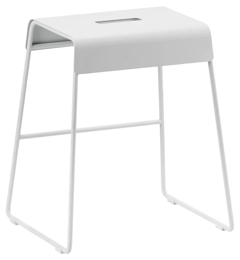 Zone Denmark A-Stool Hocker Soft Grey 39 cm Stahl 110 kg
