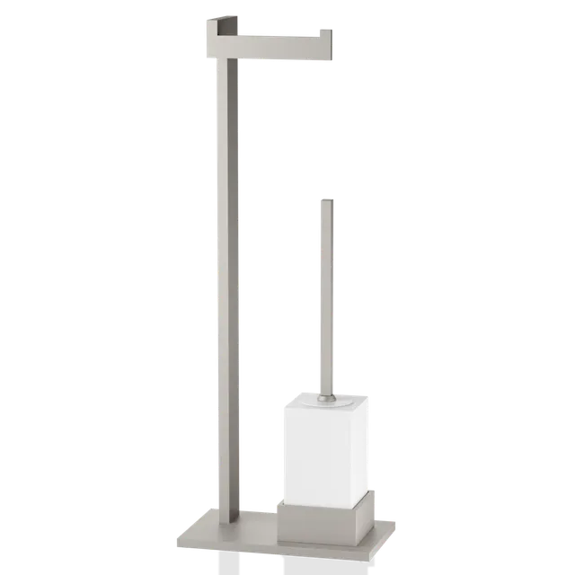 Decor Walther Brick BK SBK Toilettenbürste Chrom Weiß