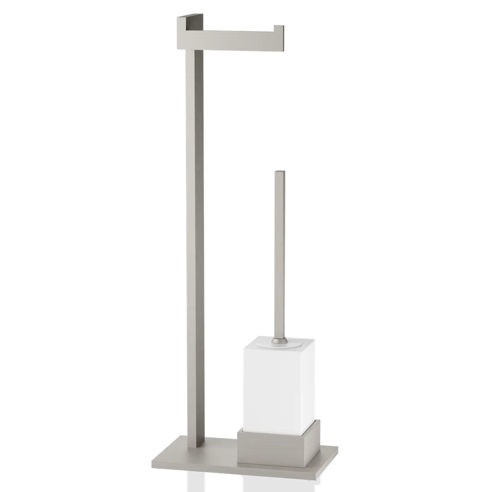 Decor Walther Brick BK SBK Toilettenbürste Chrom Weiß