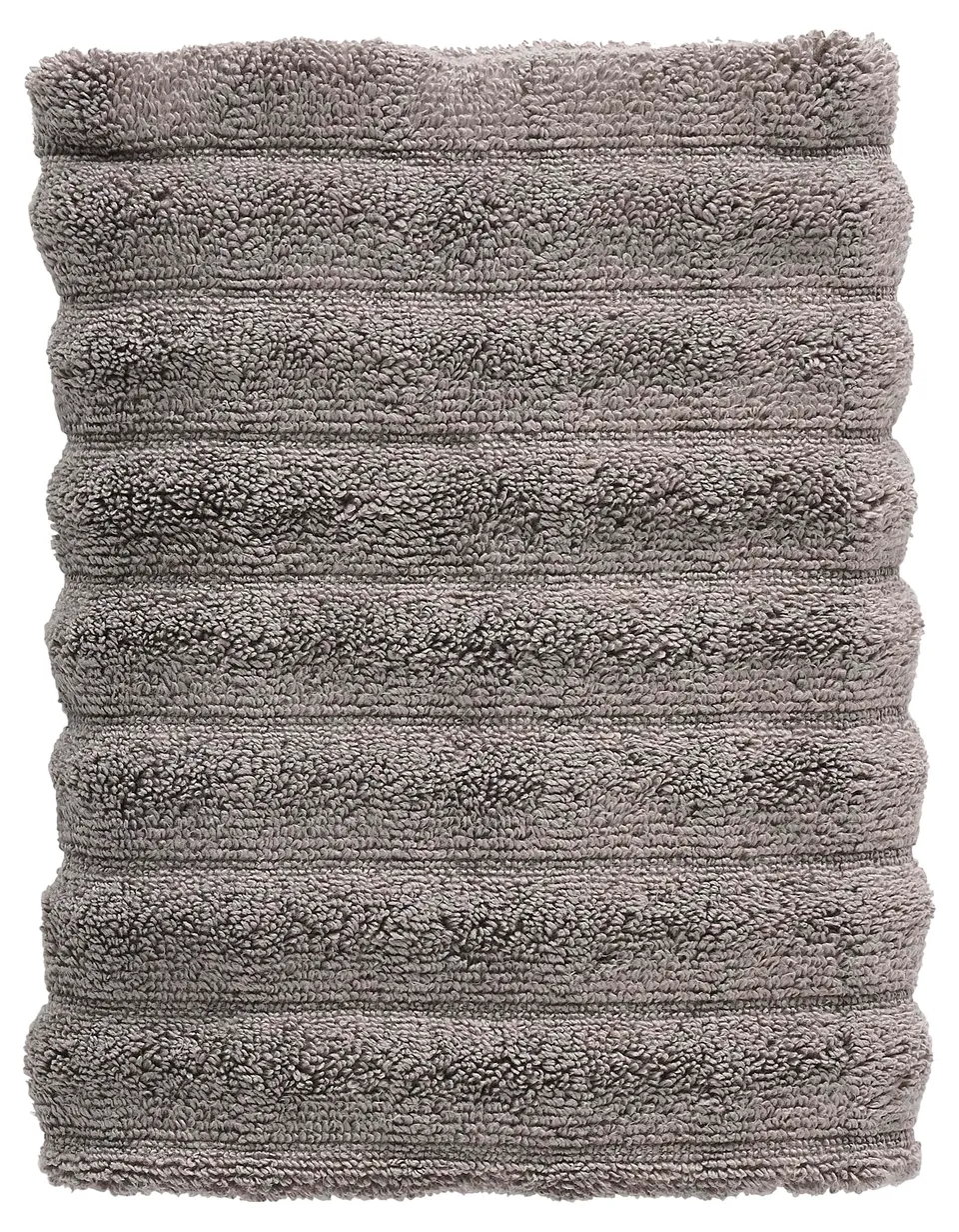 Zone Denmark Inu Gästehandtuch Baumwolle Taupe 50x70 schnelltrocknend