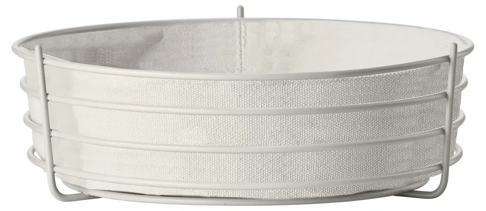 Zone Denmark Singles Brotkorb 25,5 cm Warm Grey Metall