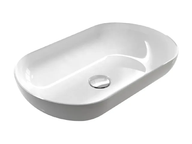 Treos Serie 700 Aufsatzbecken 540x350 weiß ohne Überlauf