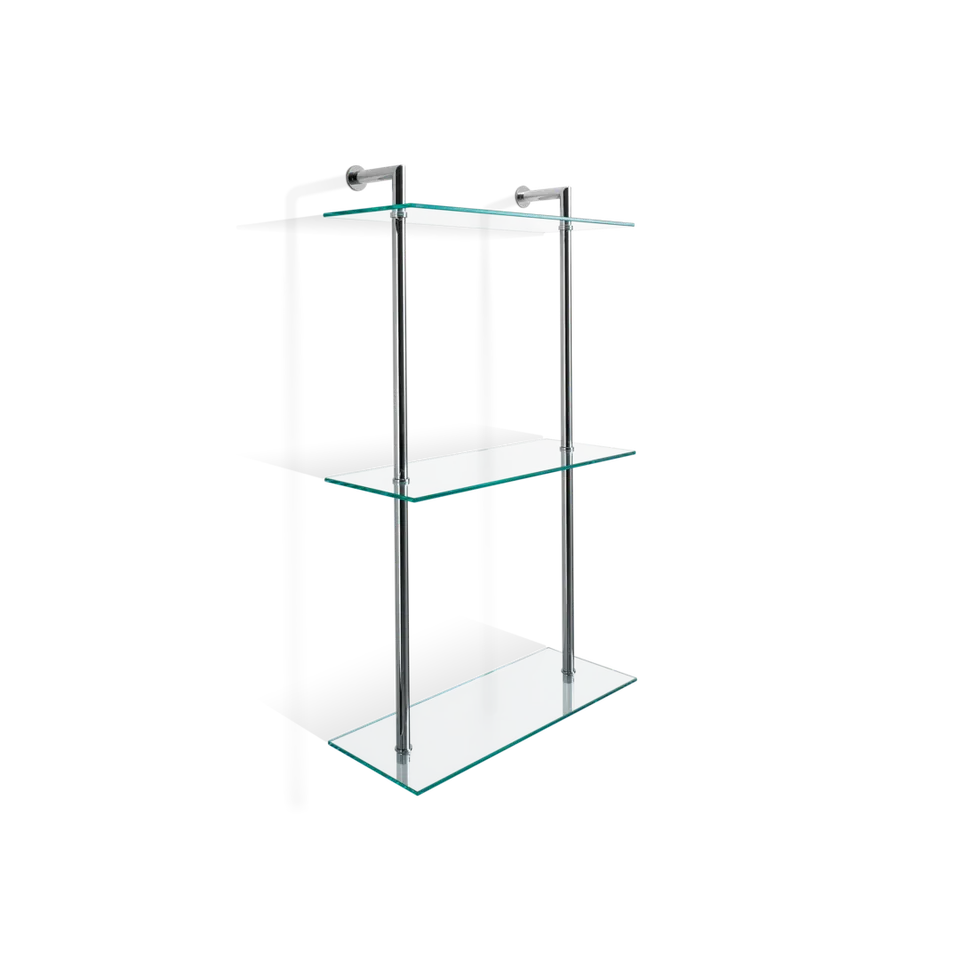 Decor Walther Classic DW 016 Glasschrank Chrom